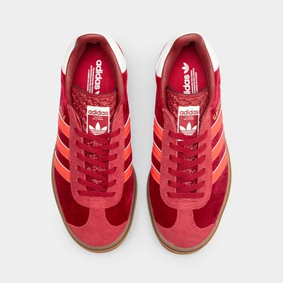 adidas Originals Women's Gazelle Bold Red / Off White