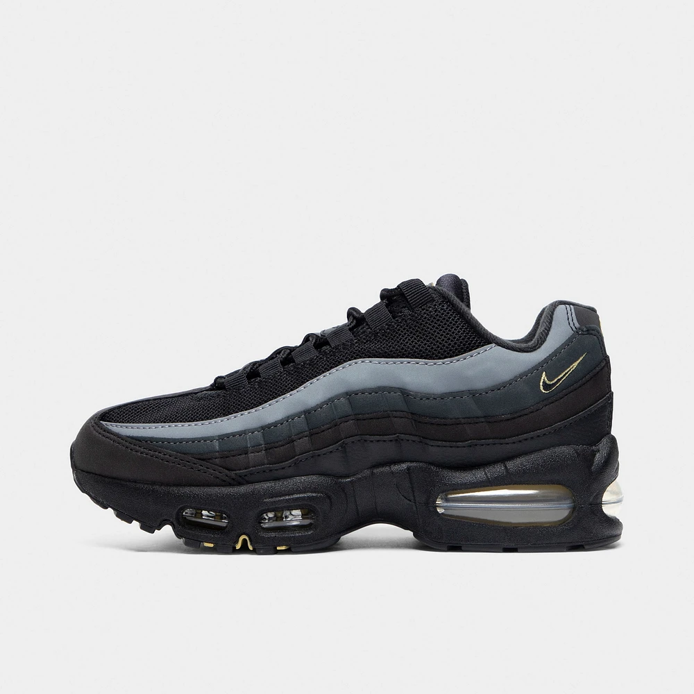 Nike Air Max 95 GS Black / Buff Gold - Anthrachite