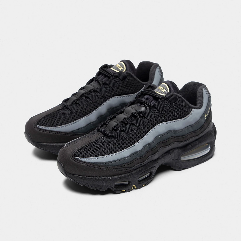 Nike Air Max 95 GS Black / Buff Gold - Anthrachite
