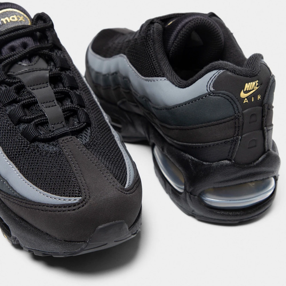 Nike Air Max 95 GS Black / Buff Gold - Anthrachite