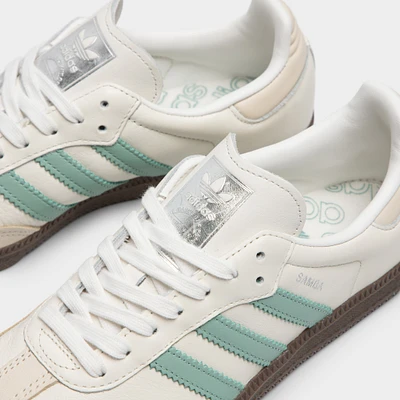 adidas Women's Samba OG Cloud White / Haze Green