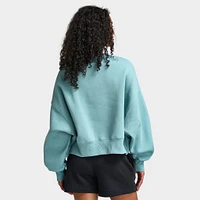 Nike Sportswear Women's Phoenix Fleece Oversized Crewneck Cannon / Mint Foam