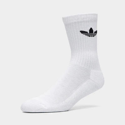 adidas Originals Trefoil Cushioned Crew Socks (6 Pack) / White