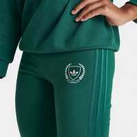 adidas Originals Junior Girls' Collegiate High-Waisted Leggings / Green