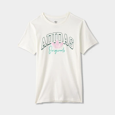 adidas Originals Junior' Collegiate Graphic T-shirt / Off White