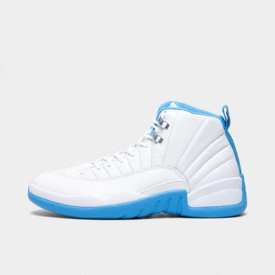 Jordan 12 Retro White / University Blue - Metallic Silver