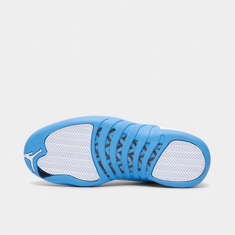 Jordan 12 Retro White / University Blue - Metallic Silver