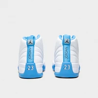 Jordan 12 Retro White / University Blue - Metallic Silver