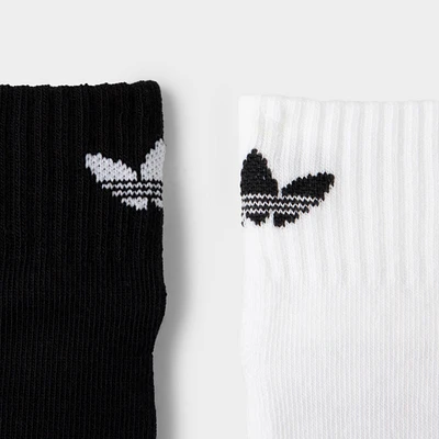 adidas Originals Kids' Anti-Slip Socks (2 Pack) Black / White