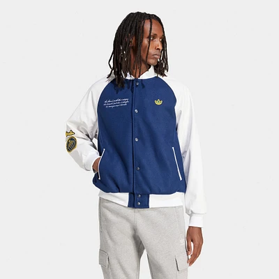 adidas Originals Varsity Jacket Night Indigo / White