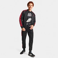 adidas Originals SST Track Jacket Black / Better Scarlet