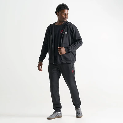 adidas Essentials Full Zip Hoodie / Black