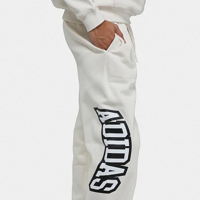 adidas Originals Varsity Sweatpants / Wonder White