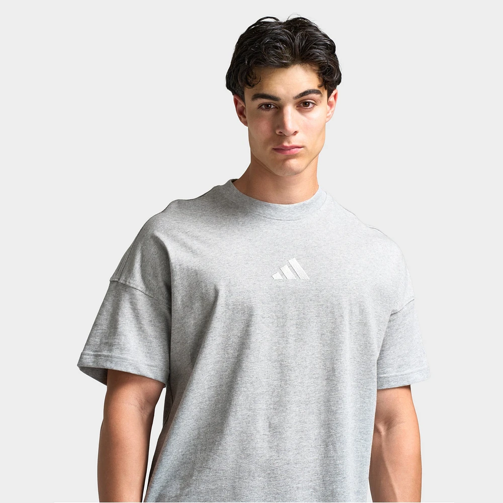 adidas All SZN T-Shirt / Medium Heather Grey