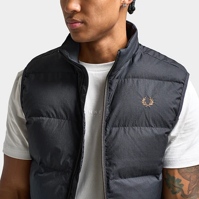 FRED PERRY INSULATED GILET / BLACK