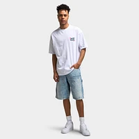 Jordan Craig Brian Craftsman Denim Short / Ice Blue