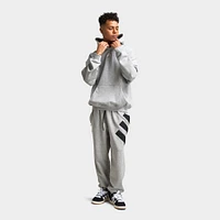 adidas Anthony Edwards GFX Fleece Pant / Medium Heather Grey