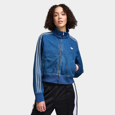 adidas Women's Adicolor Denim Track Top / Indigo