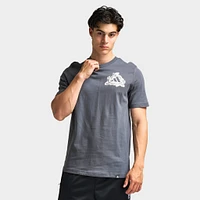adidas Fun Kicks Graphic T-Shirt / Grey Six