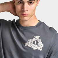 adidas Fun Kicks Graphic T-Shirt / Grey Six