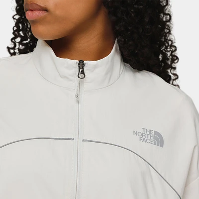 The North Face Women's Tek Piping Wind Jacket / Gardenia White