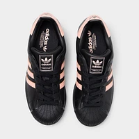 adidas Women's Superstar II Core Black / Glow Pink