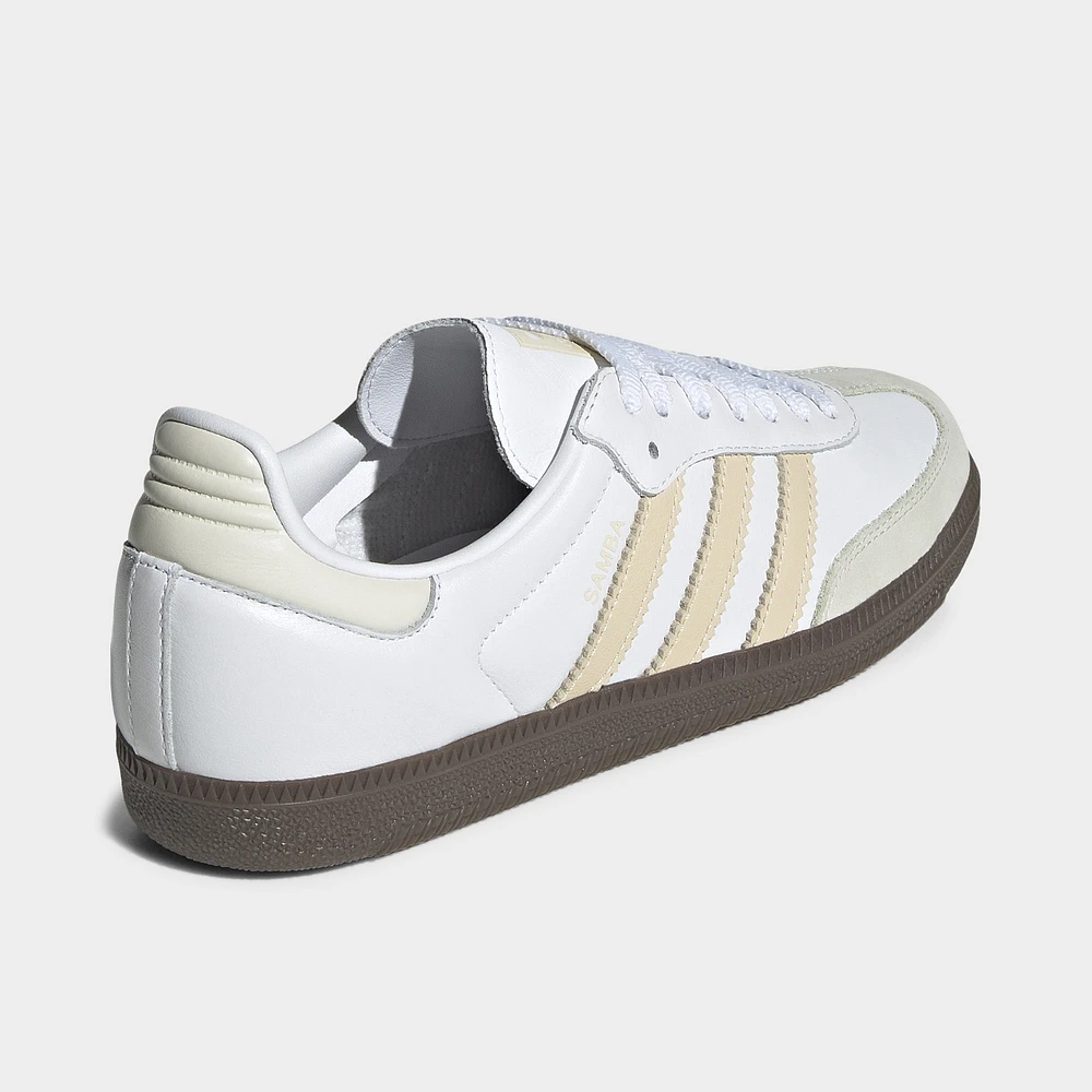 adidas Women's Samba OG White / Sandstorm