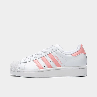 adidas Juniors' Superstar II White / Semi Pink Spark