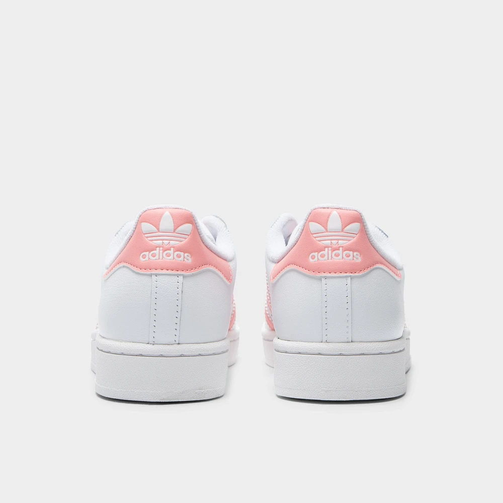 adidas Juniors' Superstar II White / Semi Pink Spark