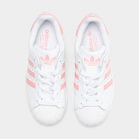 adidas Juniors' Superstar II White / Semi Pink Spark