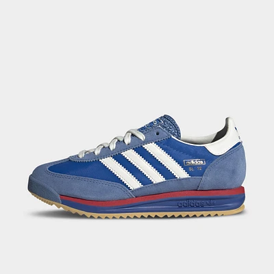 adidas Juniors' SL 72 Blue / Core White - Better Scarlet