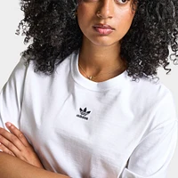 adidas Women's Essentials Crop Tee / White