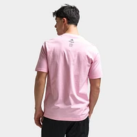 adidas Lounge Drinks Graphic T-Shirt / True Pink