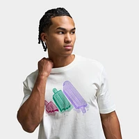 adidas Lounge Ice Graphic T-Shirt / White