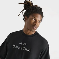 adidas Anthony Edwards Believe That T-Shirt / Black