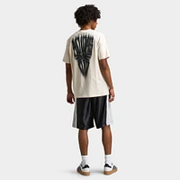 adidas Skeleton Graphic T-Shirt / Wonder White
