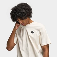 adidas Skeleton Graphic T-Shirt / Wonder White