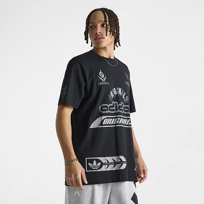 adidas Sponsors T-Shirt / Black