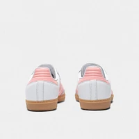 adidas Juniors' Samba OG Footwear White / Semi Pink Spark - Gum