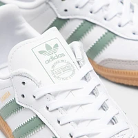 adidas Children's Samba OG Footwear White / Silver Green - Gum