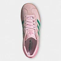 adidas Juniors' Gazelle Clear Pink / Court Green - Bliss Pin