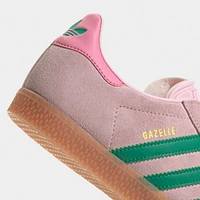 adidas Juniors' Gazelle Clear Pink / Court Green - Bliss Pin