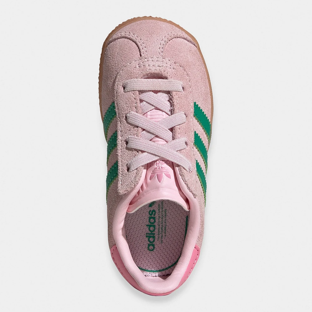 adidas Infants' Gazelle Pink / Green