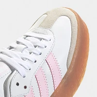 adidas Juniors' Sambae White / Clear Pink - Gold Metallic
