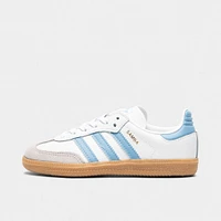 adidas Children's Samba OG White / Ash Blue - Gum