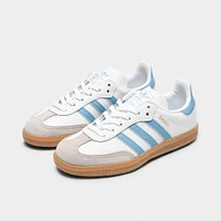 adidas Children's Samba OG White / Ash Blue - Gum