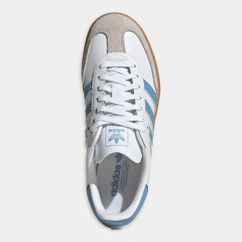adidas Juniors' Samba OG White / Ash Blue - Gum
