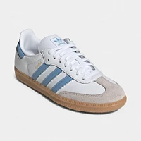 adidas Juniors' Samba OG White / Ash Blue - Gum