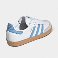 adidas Juniors' Samba OG White / Ash Blue - Gum