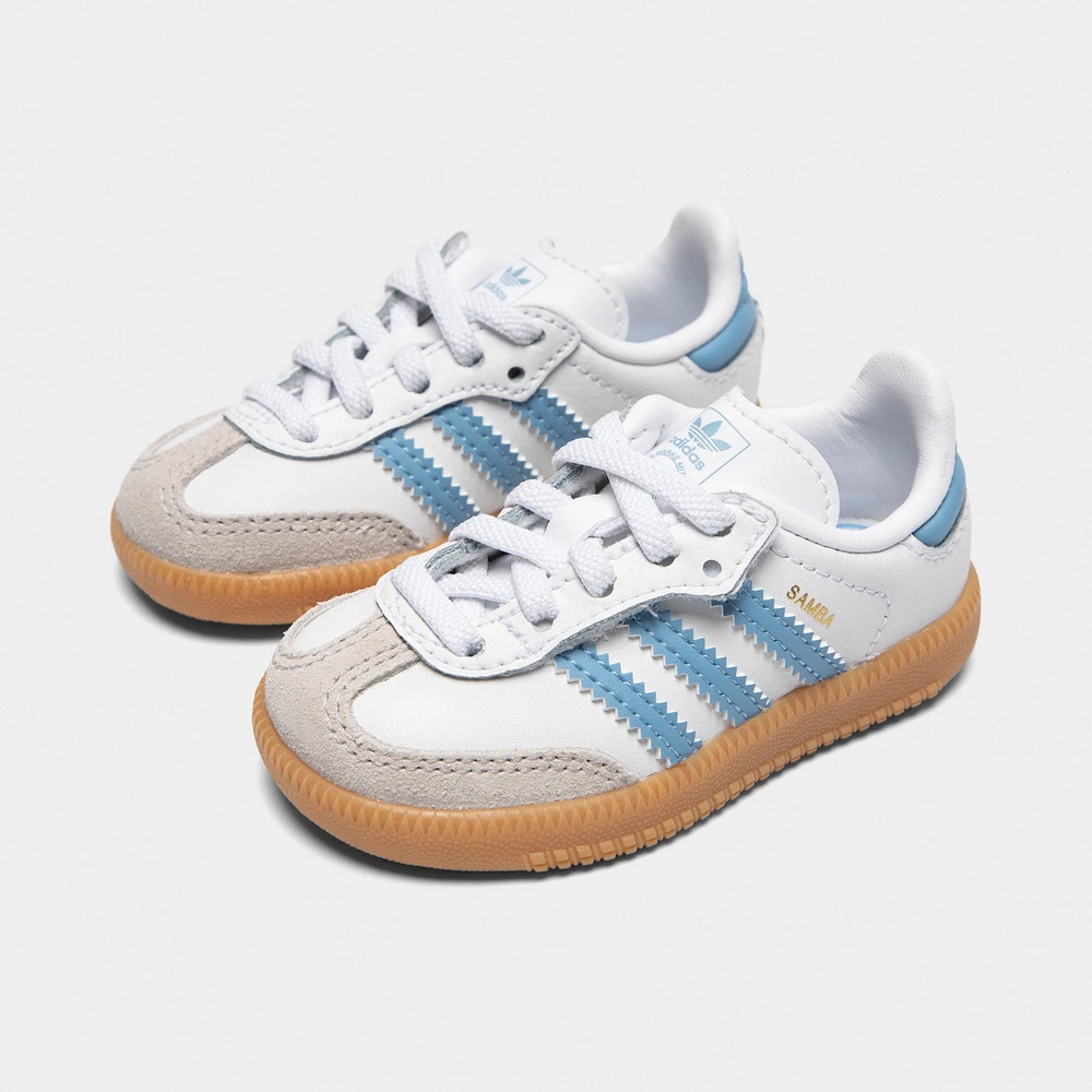 adidas Infants' Samba OG White / Ash Blue - Gum